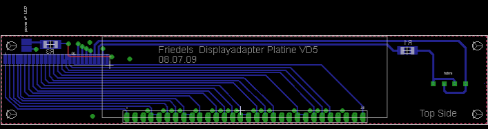 VD5 Display Platine