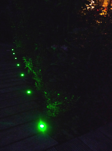 LED Gartenbeleuchtung Selbstbau Beispiel